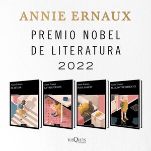 PACK PREMIO NOBEL DE LITERATURA 2022