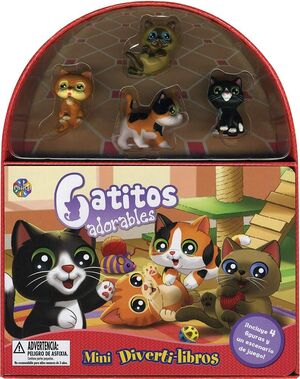 MINI DIVERTILIBROS GATITOS ADORABLES