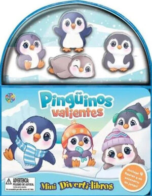 MINI DIVERTI-LIBROS. PINGUINOS VALIENTES
