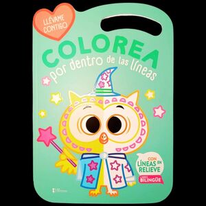 COLOREA POR DENTRO DE LAS LÍNEAS LECHUZA
