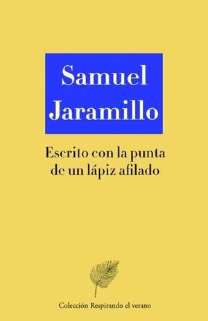 ESCRITO CON LA PUNTA DE UN LÁPIZ AFILADO