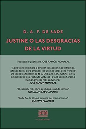 JUSTINE O LAS DESGRACIAS DE LA VIRTUD