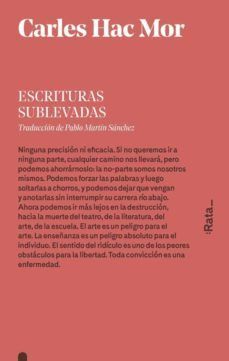 ESCRITURAS SUBLEVADAS