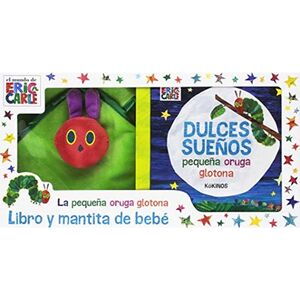 DULCES SUENOS. PEQUENA ORUGA GLOTONA+MANTITA  KOKINOS