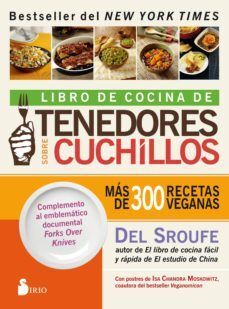 LIBRO DE COCINA DE TENEDORES SOBRE CUCHILLOS