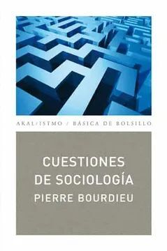 CUESTIONES DE SOCIOLOGIA (NUEVA EDICION)