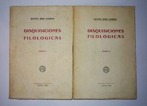 DISQUISICIONES FILOLÓGICAS TOMO II