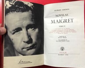 NOVELAS DE MAIGRET TOMO IV