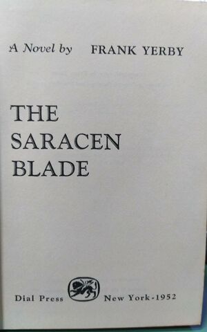 THE SARACEN BLADE