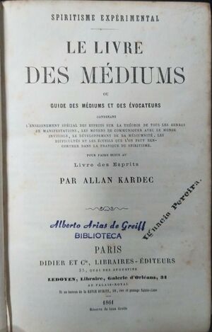 LE LIVRE DES MÉDIUMS