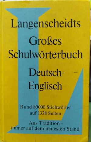 GROBES SCHULWORTERBUCH