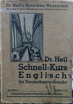 DR. HEIL SCHNELL- KURS ENGLISCH FUR DEUTSCHSPRECHENDE