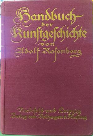 HANDBUCH DER RUNFTGEFCHICHTE VON ADOLF KOFENBERG