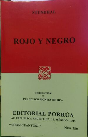 ROJO Y NEGRO