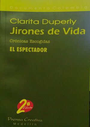 CLARITA DUPERLY JIRONES DE VIDA