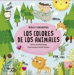 BUSCA Y ENCUENTRA LOS COLORES DE LOS ANIMALES