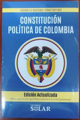 NUEVA CONSTITUCIÓN POLÍTICA DE COLOMBIA