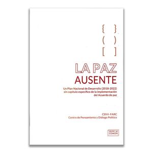 LA PAZ AUSENTE