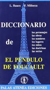 DICCIONARIO DEL PÉNDULO DE FOUCAULT