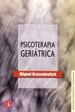 PSICOTERAPIA GERIÁTRICA