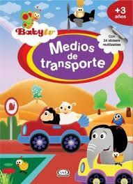 MEDIOS DE TRANSPORTE CON STICKERS
