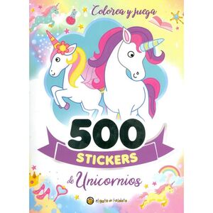 500 STICKERS DE UNICORNIOS