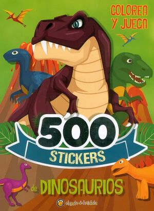 500 STICKERS DE DINOSAURIOS