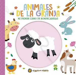 ANIMALES DE LA GRANJA- MI PRIMER LIBRO DE ROMPECABEZAS