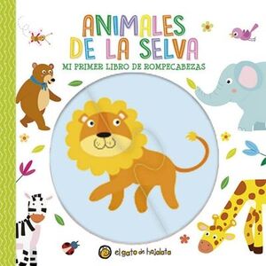 ANIMALES DE LA SELVA- MI PRIMER LIBRO DE ROMPECABEZAS
