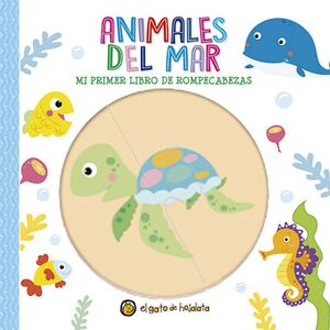 ANIMALES DEL MAR- MI PRIMER LIBRO DE ROMPECABEZAS