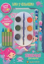 LEO Y COLOREO SUPERPACK- SIRENAS