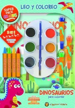 LEO Y COLOREO SUPERPACK- DINOSAURIOS