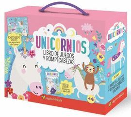 LIBRO DE JUEGOS Y ROMPECABEZAS- UNICORNIOS