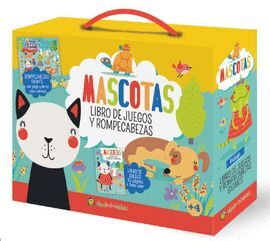 LIBRO DE JUEGOS Y ROMPECABEZAS- MASCOTAS