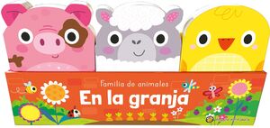 FAMILIA DE ANIMALES. EN LA GRANJA