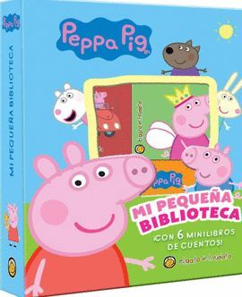 MI PEQUEÑA BIBLIOTECA CON 6 MINILIBROS DE CUENTOS