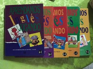 APRENDAMOS INGLÉS JUGANDO (COLECCIÓN X 6 LIBROS)