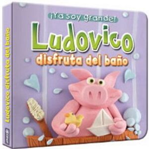 LUDOVICO DISFRUTA DEL BAÑO